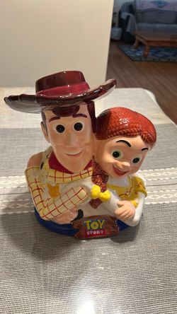 Toy Story Woody & Jessie Cookie Jar #22804