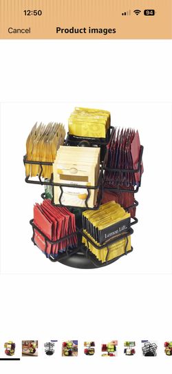 Teabag tea rack