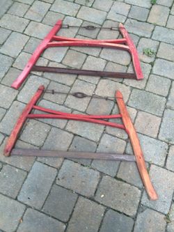 Antique bow saws