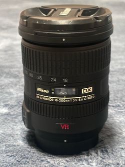 Nikon AF-S DX NIKKOR 18-200mm f/3.5-5.6G for D7100 D5600 D5500 D5300 D3400 D3300 D7200 D7500 D500
