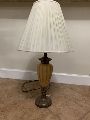 New And Used Lamp Shades For In Sunrise Fl Offerup One Table Lamp Like New Includes An Extra Identical Shade All