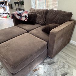 Lovesac Loveseats (4 Individual Sections)