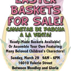 Easter Baskets for Sale!