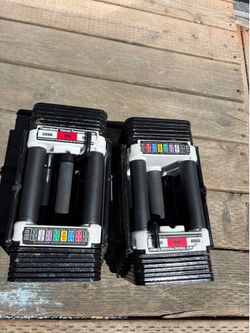 PowerBlock dumbbells