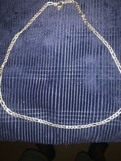 Silver Figaro Chain Necklace