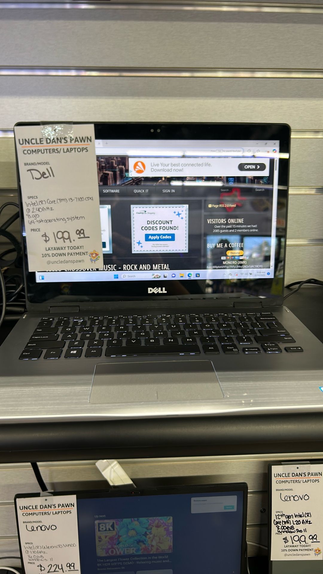dell laptop