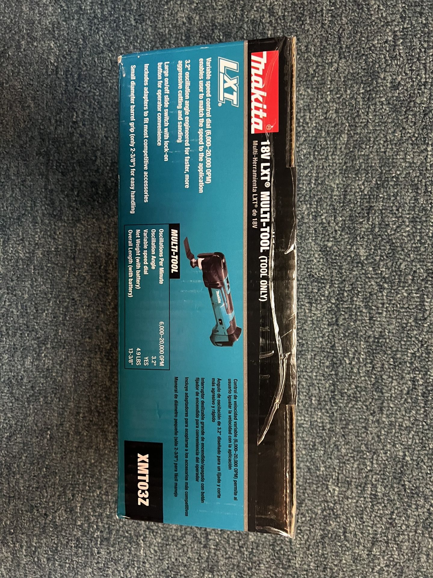 Makita 18v LXT Multi Tool, Oscillation Tool XMT03Z