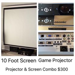 Projector & Screen