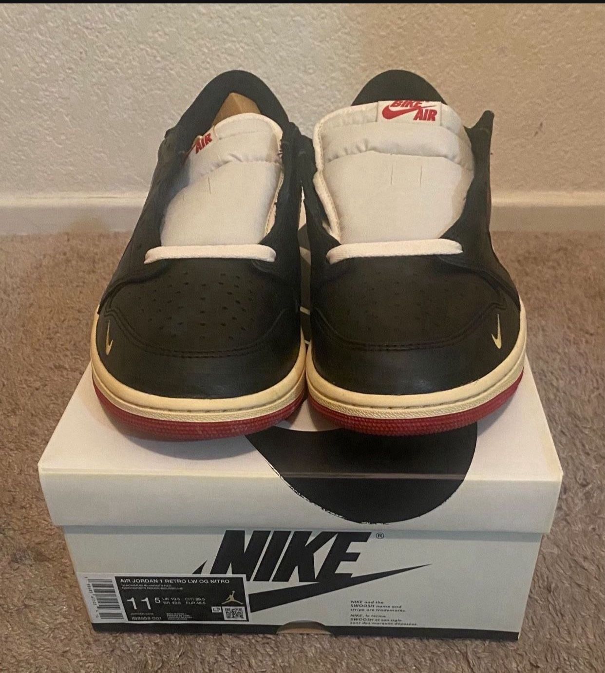 Jordan 1 Low Nigel Sylvester 
