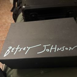 Betsy Johnson rhinestone heels women’s size 6