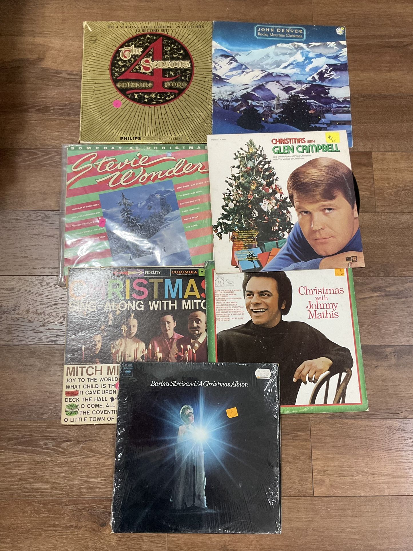 Classic Christmas vinyl record collection 7 Albums