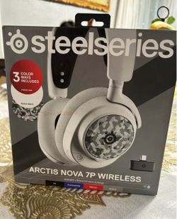 SteelSeries Exclusive Nova 7 Headset with Booster Pack: USB-C Wireless Bluetooth