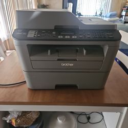 Brother MFC-L2700DW compact monochrome laser all-in-one printer. 