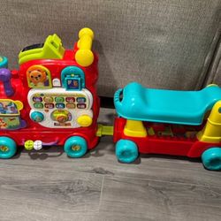 V-Tech Ride-On Train 