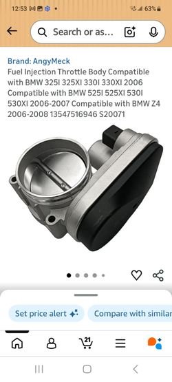 Throttle  body BMW