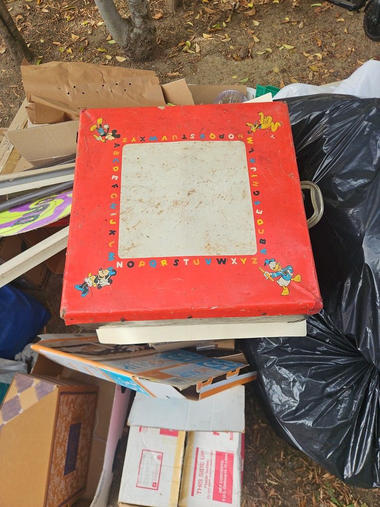 vintage Disney children’s desk or lapboard