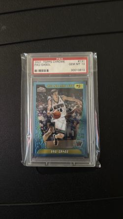 Pau Gasol 2001 Topps Chrome