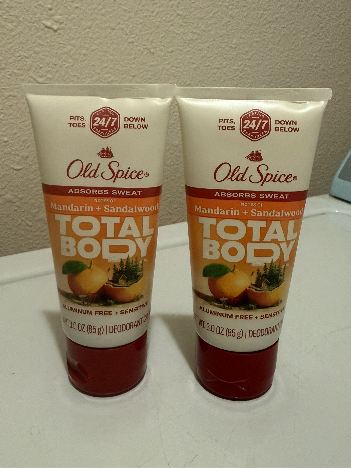Old Spice Deodorant Cream, Mandarin + Sandalwood
