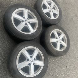 4 - 205/55r16 5x114.3 5x4.5 Lexus Toyota Camry Civic Stock Rims Wheels With Tires
