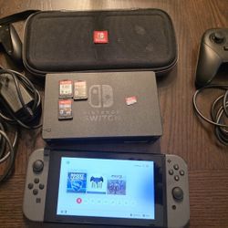Nintendo Switch with 3 Games 