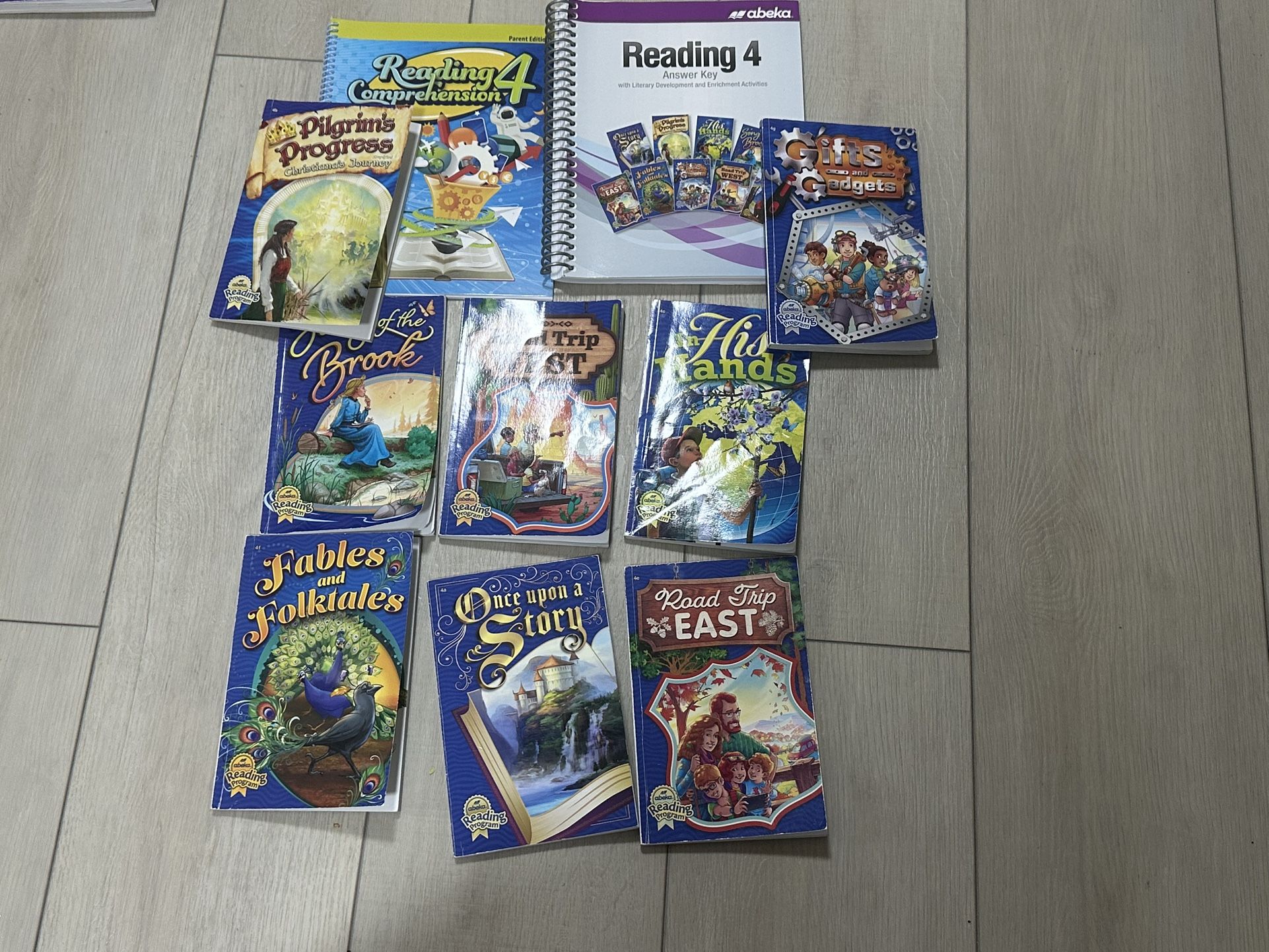 Abeka 4th Grade Reading Books