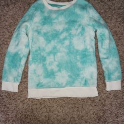 Plush Tie-dye Sweatshirt