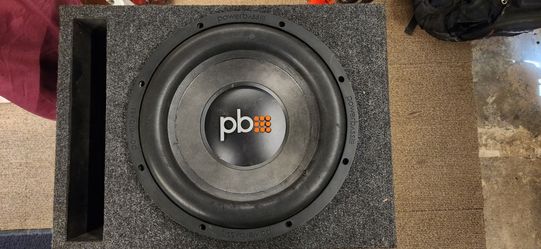 12 in Sub woofer/ with amp