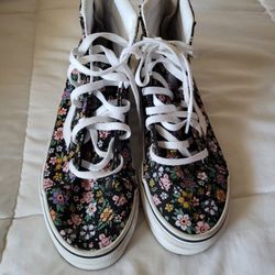 High Top Flower Vans
