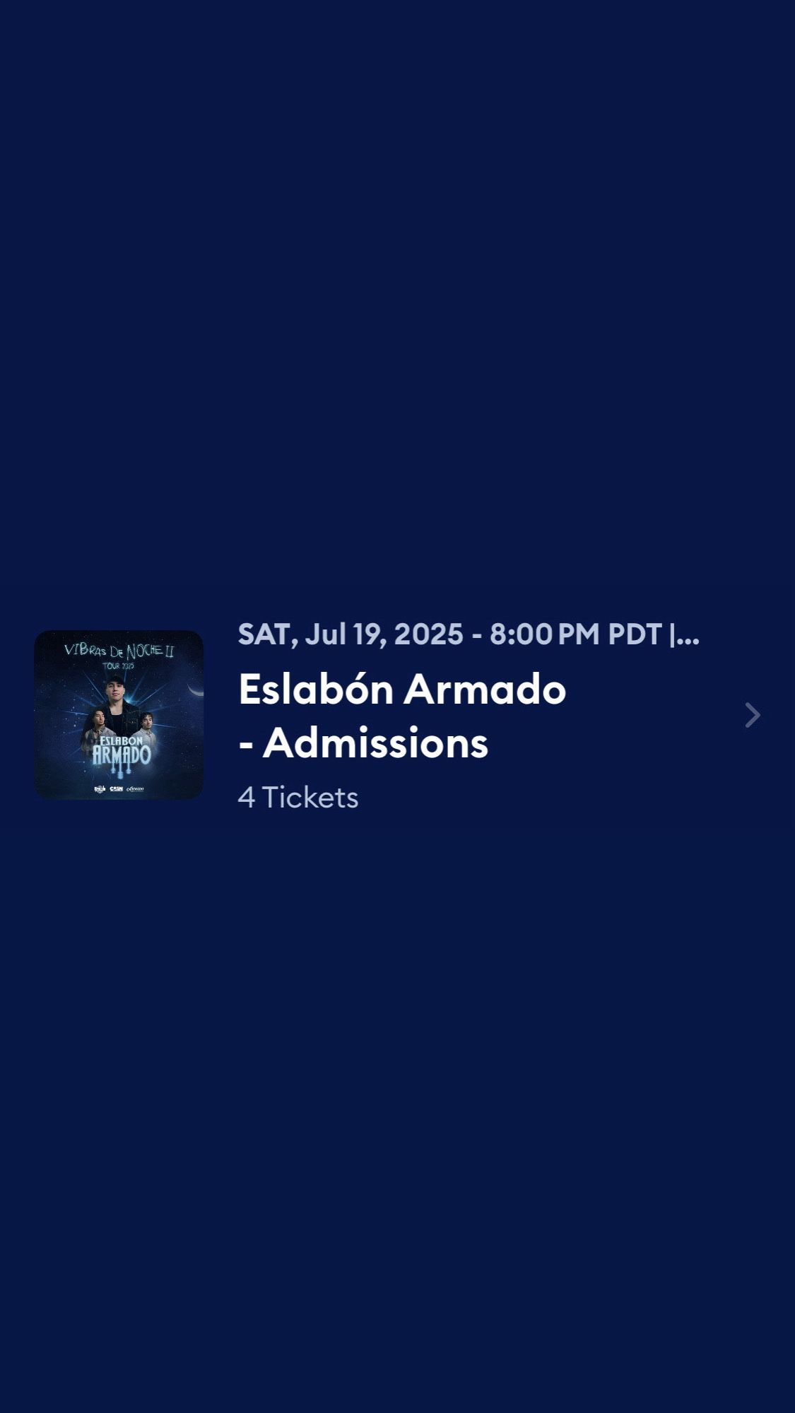 FRONT ROW TICKETS Eslabon Armado concert tickets at Peacock theater