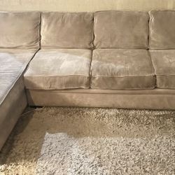 Gray Sectional Couch From Living Spaces 