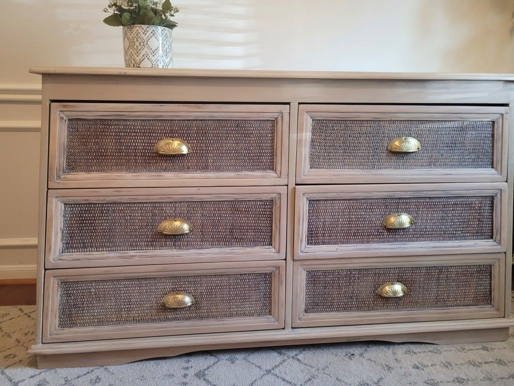 SOLD! Pier One Vintage Pyramid Dresser