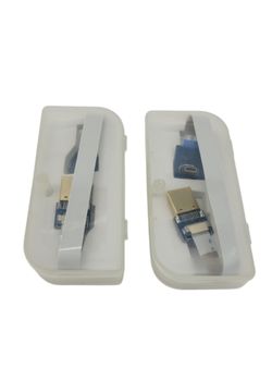 2 × Flexible Flat 7" Micro HDMI to HDMI Ribbon Conversion Cable
