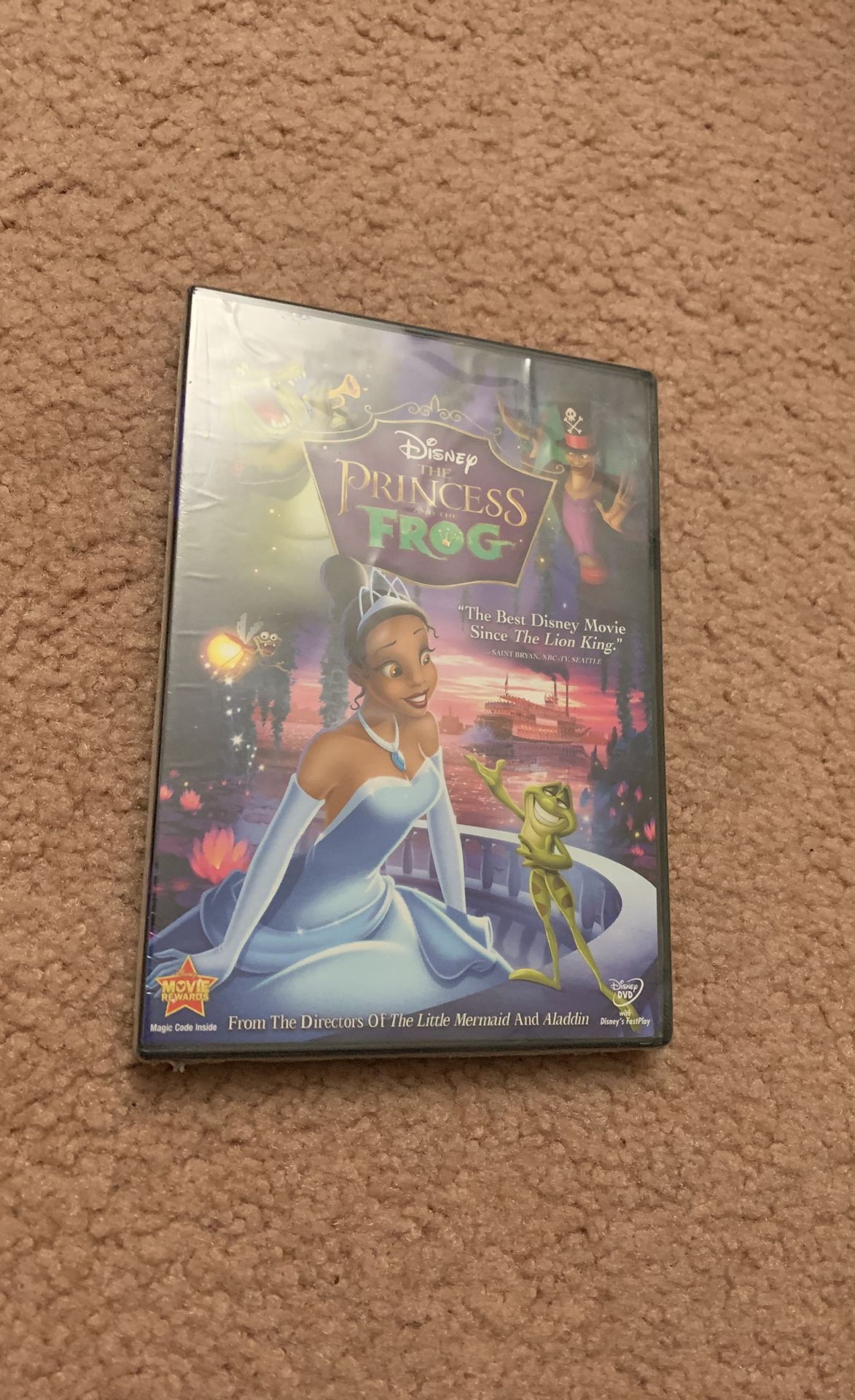 Disney Princess and the Frog DVD New