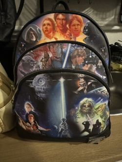 Loungefly Star Wars Original Trilogy Womens Double Strap Shoulder Bag Purse