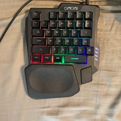 One Hand Gaming Keyboard 