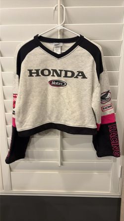 Honda Motors Racing Crop Sweatshirt