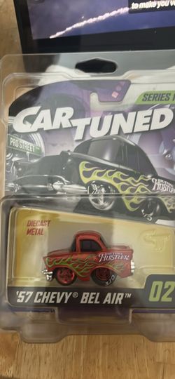 Car tuned 1957 Bel Air RED BOTTOM CHASE