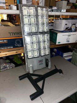 BRAND NEW BIG GRAY COLOR  20000 WATTS  SOLAR Street Light Outdoor waterproof for COMMERCIAL or HOME USE