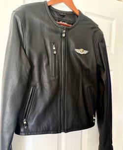 Vintage 100th Anniversary Harley Davidson Leather Jacket