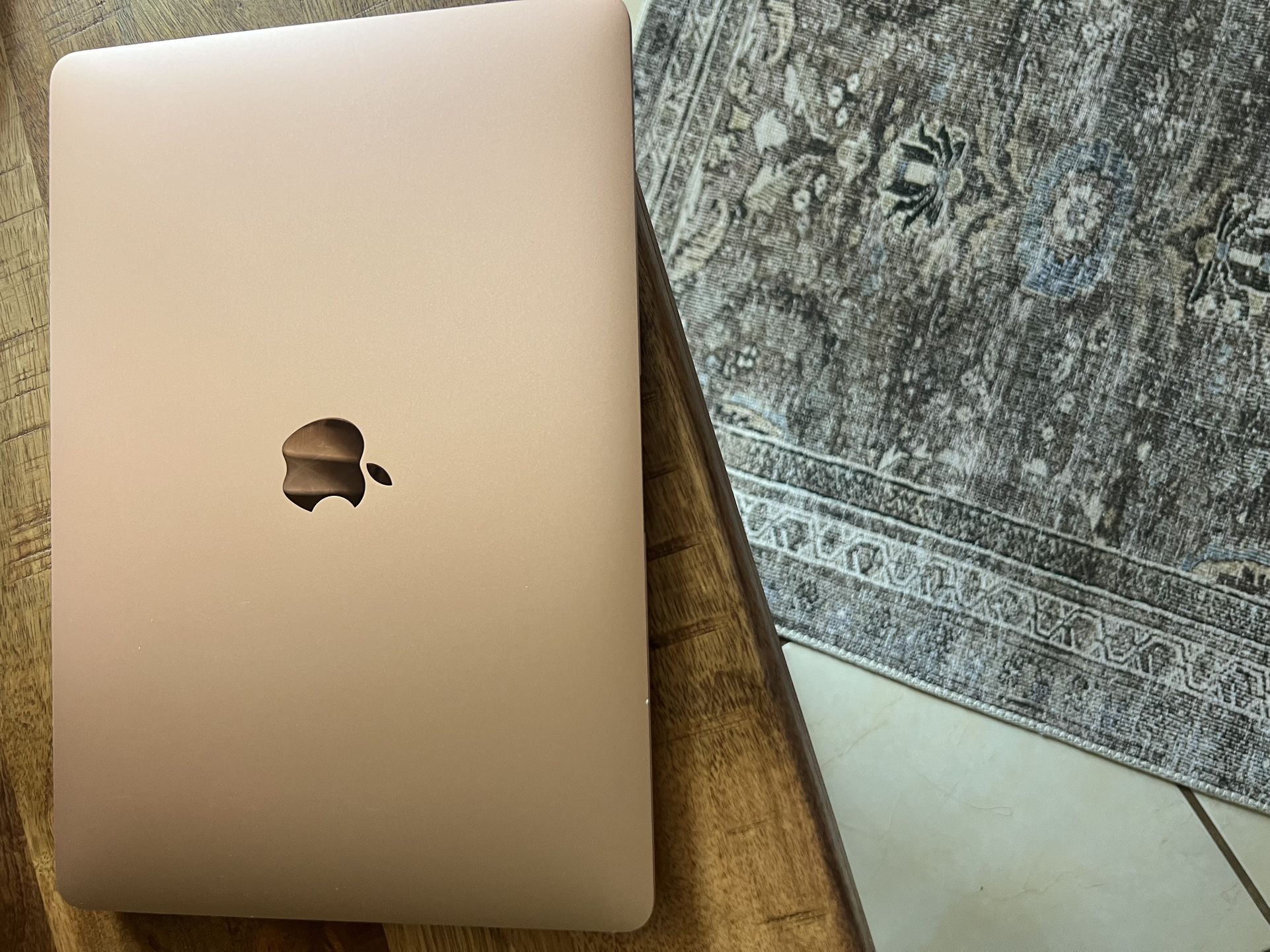 Rose gold MacBook Air 