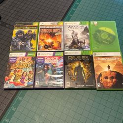 8 Game Bundle (Xbox 360, Xbox)