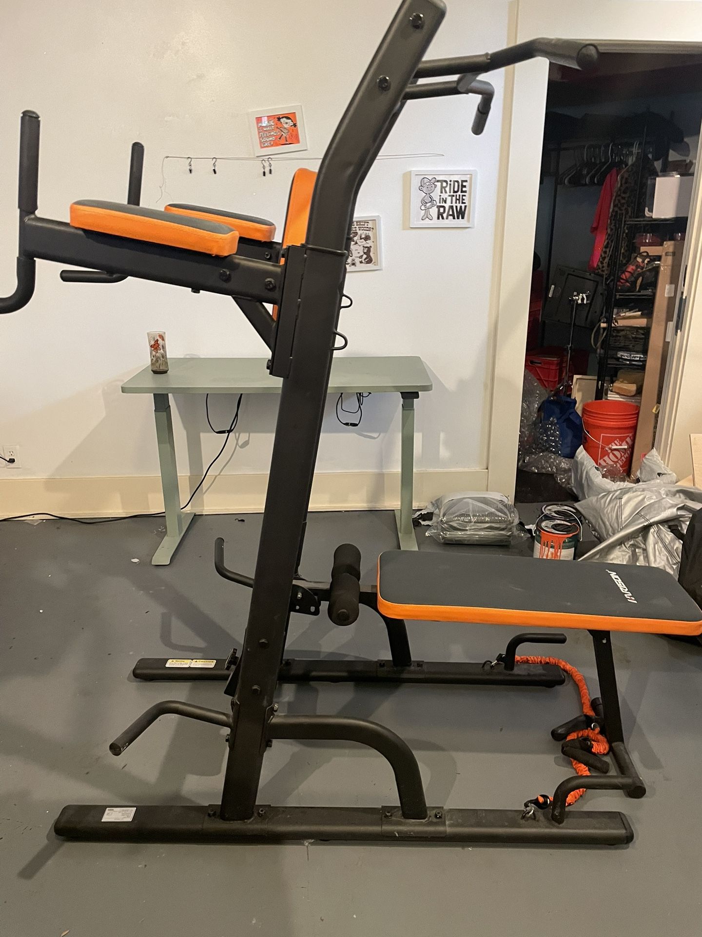 Free! Workout Bench With Captains Chair