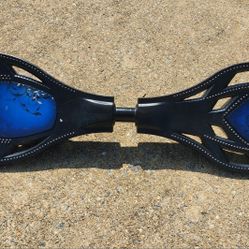 The Wave RipStik Board Black & Blue 34"x9"