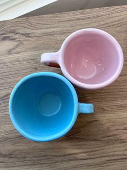 Ceramic mugs from Huatulco Mexico