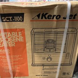 Kerosene Heater Kero Jet  New  In Box 10,600 Btu’s 