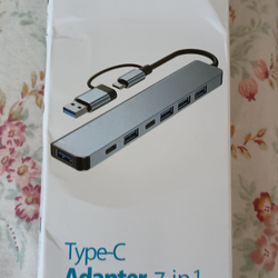 7 in 1 Type C Charging Adapter