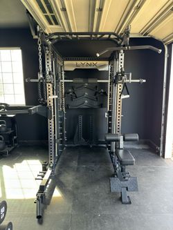 Fully Loaded All In One Home / Commercial Gym🔹Dual Cable Machine🔹Smith Machine🔹Squat Bench Press Rack 