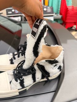 Rick Owens x Converse DRKSHDW TURBODRK Chuck 70 High 'Zebra'