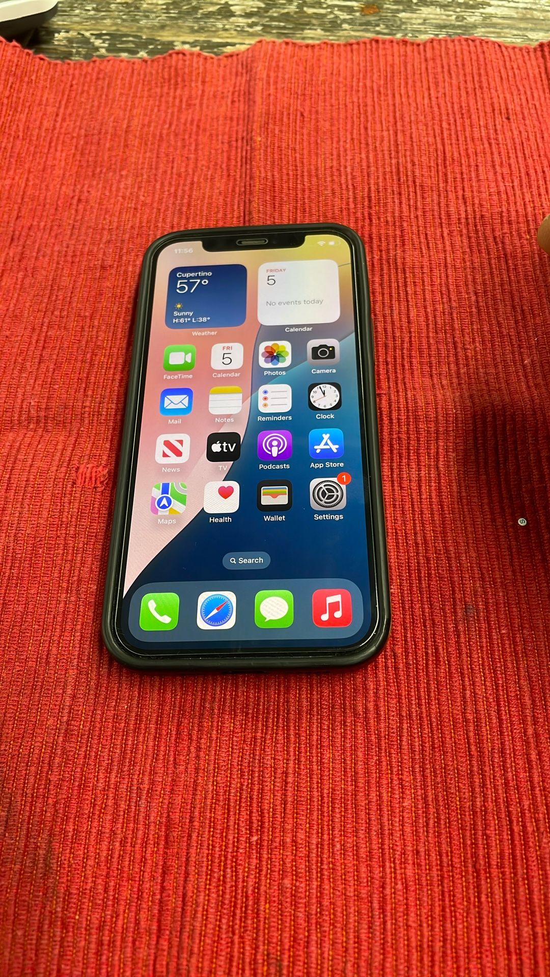 iPhone 12 64GB Unlocked $200 With Case