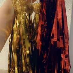 Lluvias tassel para pandero